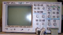 Picture of HP mixed signal oscilloscope