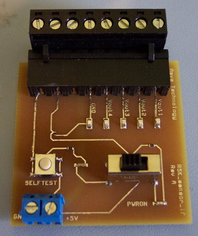 Picture of r5k sensor interface pcb